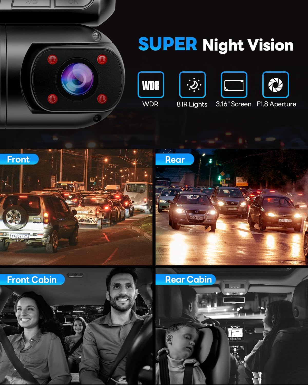 D88 Dash Cam