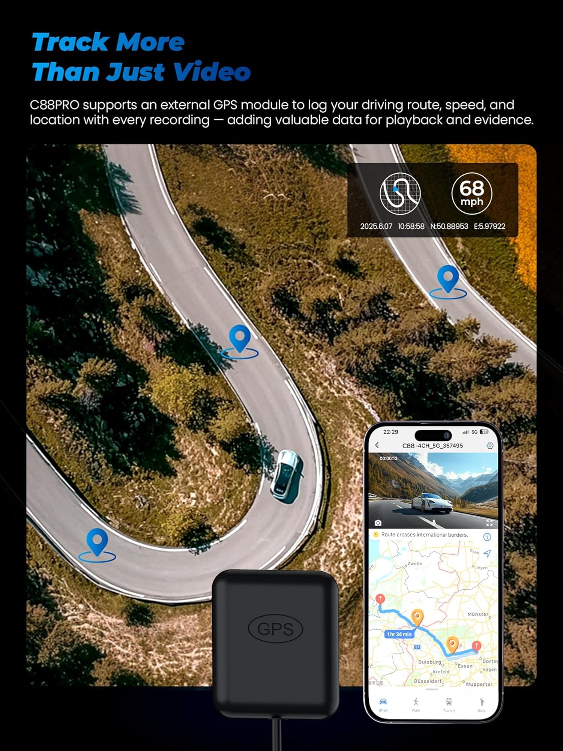 C88-Pro-WB Dash Cam