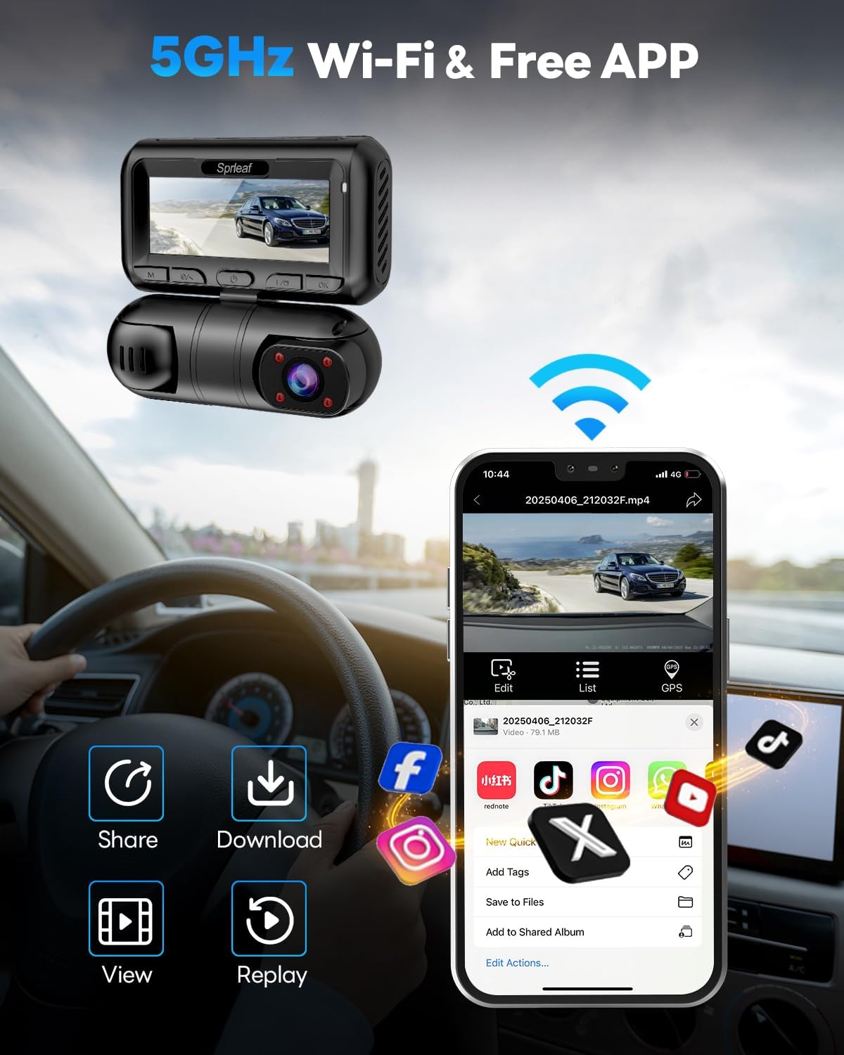 D88 Dash Cam