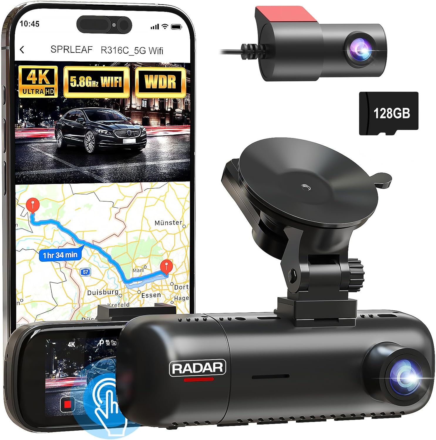 Sprleaf Radar Module R316C Dash Cam – SPRLEAF