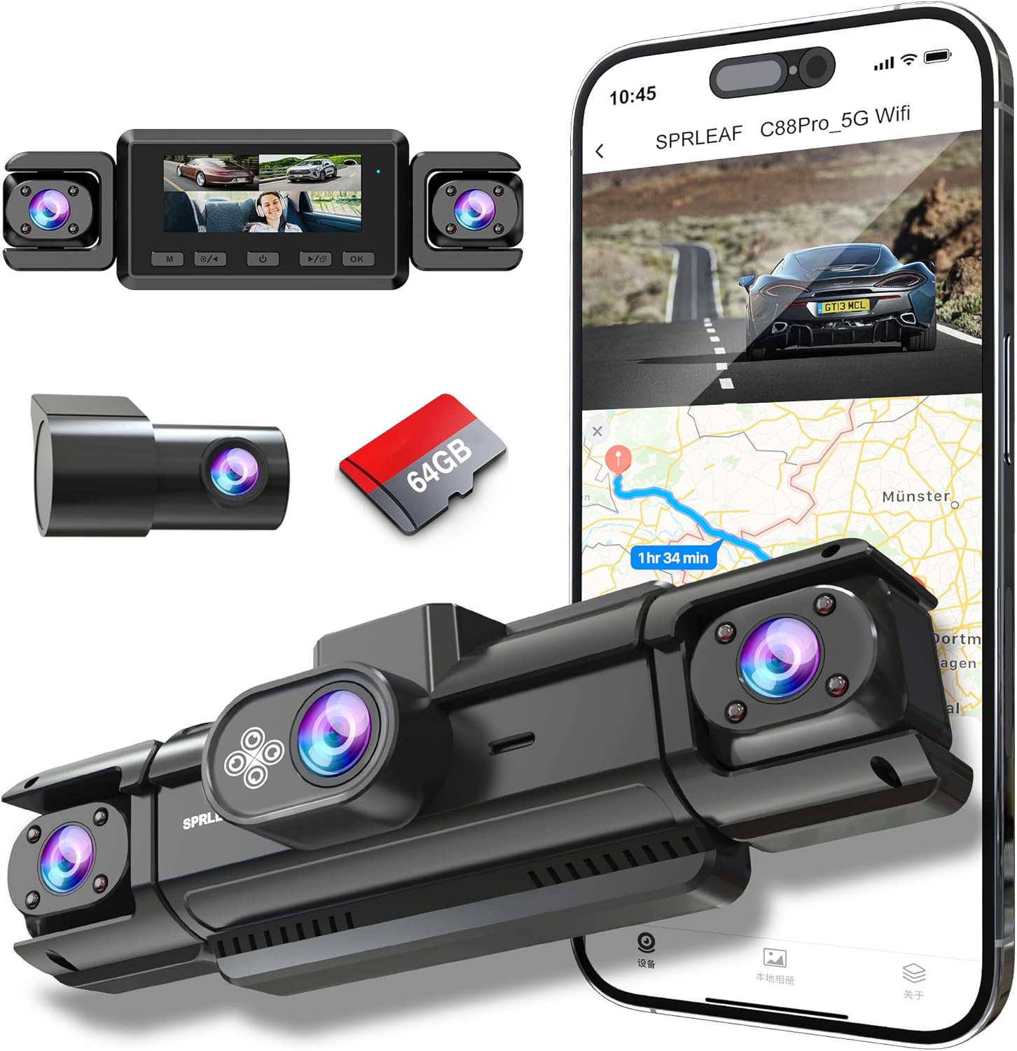 Sprleaf Radar Module C88-Pro Dash Cam – SPRLEAF